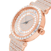 Foxy CZ Iced Out Watch